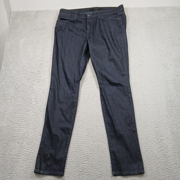 Joe's Jeans Cigarette Fit Women's Skinny Jeans W32 Dark Wash Stretch - Picture 2 of 11